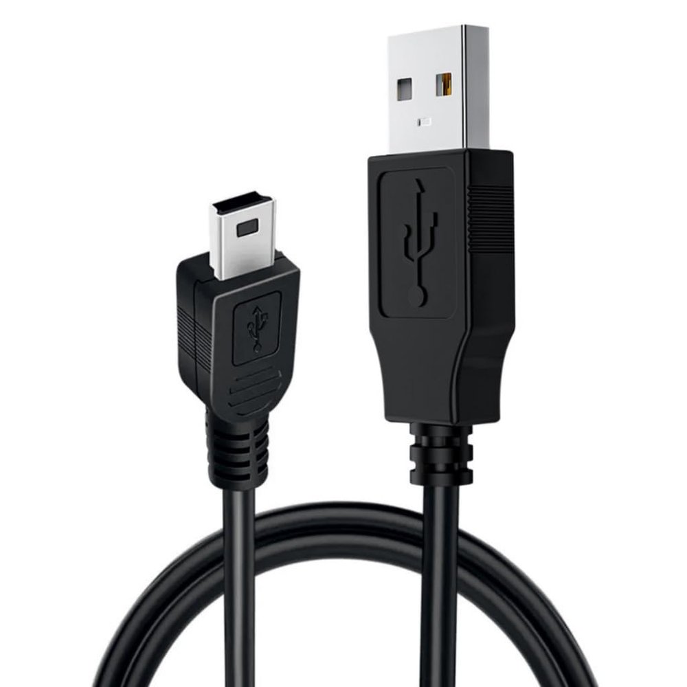 0.m USB to 5Pin Charging Cord Wire with Trapezoid T Shape Port for Stable Connection and Quick Power Supply