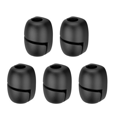 5Pcs Cable Organizers Management Wire Holder Flexible USB Winder Tidy Silicone Clip for Keyboard Earphone Organizers