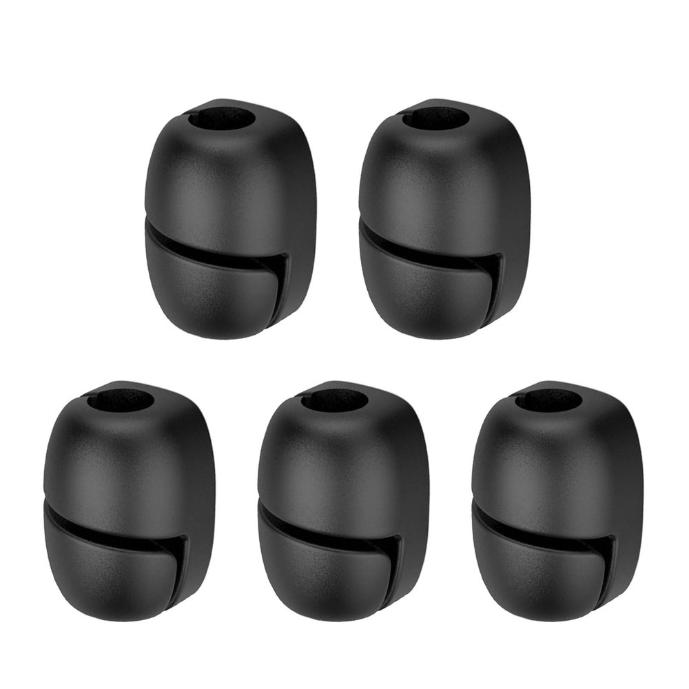5Pcs Cable Organizers Management Wire Holder Flexible USB Winder Tidy Silicone Clip for Keyboard Earphone Organizers