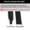1Pc Heat Shrink Braided Cable Sleeve ID 6~100mm Insulation Flam Retardant Wire Wrap Sheath Protection PET(Inner Diameter 8mm,1 m) view 3