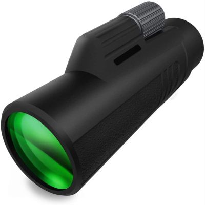 12X176 Monocular Scope - High Definition Viewing, Excellent Low Light Night Vision for Outdoor Use