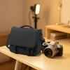 boxoon DSLR Large Camera Shoulder Bag, Oxford Fabric, Adjustable Straps Shoulder, Multiple Compartments, Fits X, Em, and More, for Ideal Photographers view 2