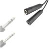 Aviation to U174/U Helicopter Headsets Adapter Communication Cable Double Plugs Converter with view 3