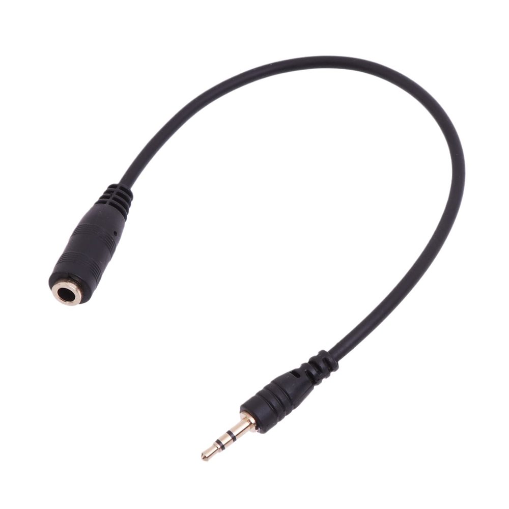 2.5mm to 3.5mm Auditory Adapter Converter Male to Female for Headphone