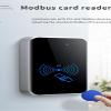 Waterproof RF Card Reader,9-24V RS485 Modbus RTU Protocol, Industrial PLC Compatible, 125KHz/13.56MHz NFC Support (KA118-13.56mhz modbus485 24V) view 2