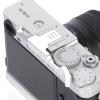 SZZCNOX Metal Thumbs Up Grip for Fujifilm Fuji X-E5 Camera, XE5 Thumb Up Rest Hand Grip Anti-Slip Finger Grip, Hot Shoe Mount Thumb Support Enhanced Grip for One-Handed Photography (Silvery) view 4