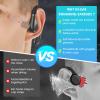 Clooissr IPX8 Waterproof Swimming Earbuds, 32GB Headphones Underwater with MP3 Player & Bluetooth, HiFi Sound & Noise-Cancelling in-Ear Design for Swimming, Running & Cycling, Black (S36) view 2