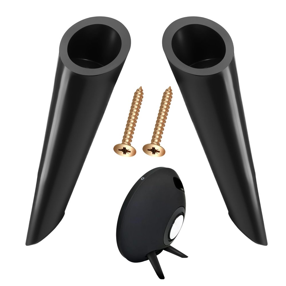 Replacement Legs for Harman Kardon Onyx Studio 1 and 2 Speakers, 2 Pcs (1 Pair) Black Stand Set with Screws, Provide a Stable and Secure Base, Make The Speakers Look Neat Outside