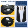 Replacement Legs for Harman Kardon Onyx Studio 1 and 2 Speakers, 2 Pcs (1 Pair) Black Stand Set with Screws, Provide a Stable and Secure Base, Make The Speakers Look Neat Outside view 4