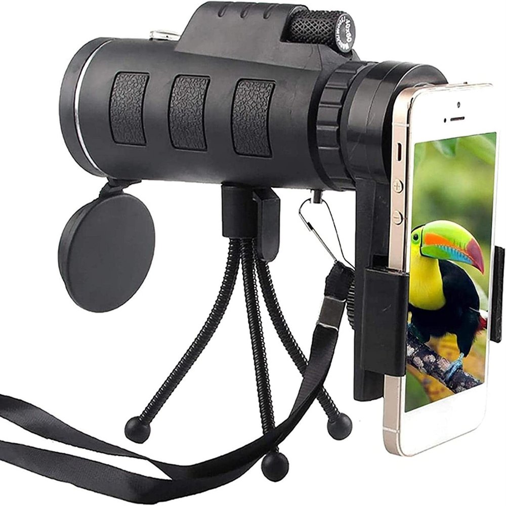12X333 High Magnification Monocular - Exceptional High Definition, Night Vision for Low Light Conditions