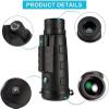 12X333 High Magnification Monocular - Exceptional High Definition, Night Vision for Low Light Conditions view 4