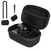 Camera Case for Canon Powershot V1: Durable 1680D Nylon & Shockproof Hard Shell Protective Design for 4K 5K Video Camera - with 2 Straps & Mesh Pocket for Travel Storage & Daily Photography, Black view 1