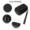 Camera Case for Canon Powershot V1: Durable 1680D Nylon & Shockproof Hard Shell Protective Design for 4K 5K Video Camera - with 2 Straps & Mesh Pocket for Travel Storage & Daily Photography, Black view 4