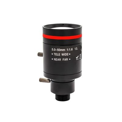 BQHHWTZ HD 5MP Varifocal M12 Mount Lens 50mm 1 2 IR Filter Manual and Zoom for Security Camera Long Distance View
