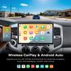 12.5 inch Car Stereo Dash Kit Replacement for Toyota Tacoma Radio Upgrade 2005-2015,QLED Touch Screen Head Unit w/Wired Wireless CarPlay Andriod Auto GPS Navigation 5GWiFi FM/AM (12.5 inch 6G+128G) view 4