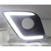 2Pcs LED Daytime Running Light Fog Light DRL Turn Signal Light for Toyota Hilux Revo Vigo 2015 2016 2017-White Yellow (White) view 4