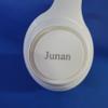 Junan_,Headsets for Smartphones, Over-Ear Headphones for iPhone and Android with Mic/Extra Bass Tech/Best view 3
