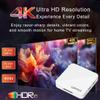 Android 14.0 TV Box 2025, LEFFOT H313 4K Ultra HD Streaming Device for TV with BT 5.4, 2GB RAM + 16GB ROM, Smart TV Box with Voice Remote, USB 3.0, HDR 10, 2.4G & 5G WiFi 6 view 3