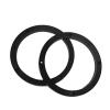 Vroelos 4 Pair 6.5" Plastic 1/2" Speaker Spacer Rings for Auto Car - ABS Plastic Mounting Adapter Subwoofer Custom Installation Mounting Adapter, Black view 4