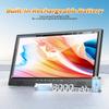 NORTHING 19.5" Portable TV for Outdoor Indoor, 8000mAh Built-in Power Operated Portable TV for Camping Kitchen Counter Bedroom RV Patio Car, Small T V with Antenna/HDMI/USB/AV Input view 3