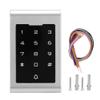 125KHZ Door Opener, Access Control System with Keypad, 2000 Users Wiegand26 Card Password Security Entry System, ABS Material for Building Home Hotel view 1