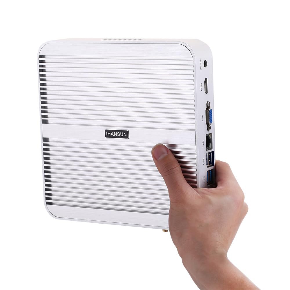 4K Fanless Mini PC, Desktop Computer, Server, HTPC, Kodi Box, Intel I5 1235U 1245U, BM01, VGA, HDMI, 6 x USB, LAN, 64G RAM, 1TB SSD, 2TB HDD