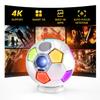 2026 New 4K Projector with WiFi and Bluetooth, Built-in Apps Movie with Auto Electric Focus & Keystone,soccer led Proyector with speaker for Indoor/Outdoor, Compatible with Phone/TV Stick/PC/PS5 view 1