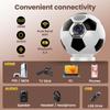 2026 New 4K Projector with WiFi and Bluetooth, Built-in Apps Movie with Auto Electric Focus & Keystone,soccer led Proyector with speaker for Indoor/Outdoor, Compatible with Phone/TV Stick/PC/PS5 view 3