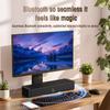 BESTISAN 2.1CH Sound Bar for TV, 16.5 Compact with Built-in Subwoofer, ARC/Opt/AUX/USB Input, Volume Boost, Bluetooth 5.3, Peak 100W, 3 EQ Modes, All-in-one Soundbar for PC/Gaming/Projectors view 4