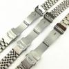 2022mm Men's Sports Solid Stainless Steel Watchband Fit for Seiko Skx007/Skx009 SRPD63K1 Jubilee Curved End Bracelet(Type B with logo,22mm) view 4