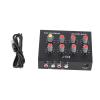 Estink 7 Band Sound Equalizer, 7 Band Car Equalizer Dual Channel Digital EQ 12dB Control with NE5532 Headphone Amplifier for Smartphone PC Audio view 1