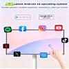 DVMFQFA 21.5 Inch Mobile Portable TV, Smart Touchscreen Monitor, 1080P Smart Portable Wireless Touch Screen TV on Wheels, Rolling Standing TV, Android OS view 4