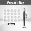 20 PCS Earbud Mesh Replacement with Tweezers, 4 Mm Stainless Steel Earbud Dust Filter Mesh Compatible with Most in-Ear Headphones view 3