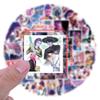 110pcs Demon Hunters Movies Stickers Pack,Vinyl Waterproof Demon Hunters Decal for Water Bottle Laptop Toy Sticker for DIY Decorate Bumper Phone Hard Hat Kids Teens Gifts view 3