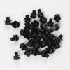 20 PCS Vesa Screws, VESA Compatible M4x10mm TV/Monitor Wall Mount Screws for 75x75mm and 100x100mm Brackets. Phillips Head M6 x 10mm Black with Washers (20, M6 x 10mm) view 4
