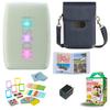 Fujifilm INSTAX Mini Link 3 Smartphone Printer + INSTAX Mini Instant Film (20 Sheets) + USB Wall Charger + BluebirdSales Travel Bag, Photo Album, Microfiber Cleaning Cloth (Sage Green) view 1