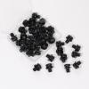 40 PCS Vesa Screws, VESA Compatible M4x10mm TV/Monitor Wall Mount Screws for 75x75mm and 100x100mm Brackets. Phillips Head M4 x 10mm Black with Washers (40, M4 x 10mm) view 1