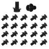 40 PCS Vesa Screws, VESA Compatible M4x10mm TV/Monitor Wall Mount Screws for 75x75mm and 100x100mm Brackets. Phillips Head M4 x 10mm Black with Washers (40, M4 x 10mm) view 2