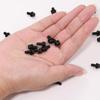 40 PCS Vesa Screws, VESA Compatible M4x10mm TV/Monitor Wall Mount Screws for 75x75mm and 100x100mm Brackets. Phillips Head M4 x 10mm Black with Washers (40, M4 x 10mm) view 4