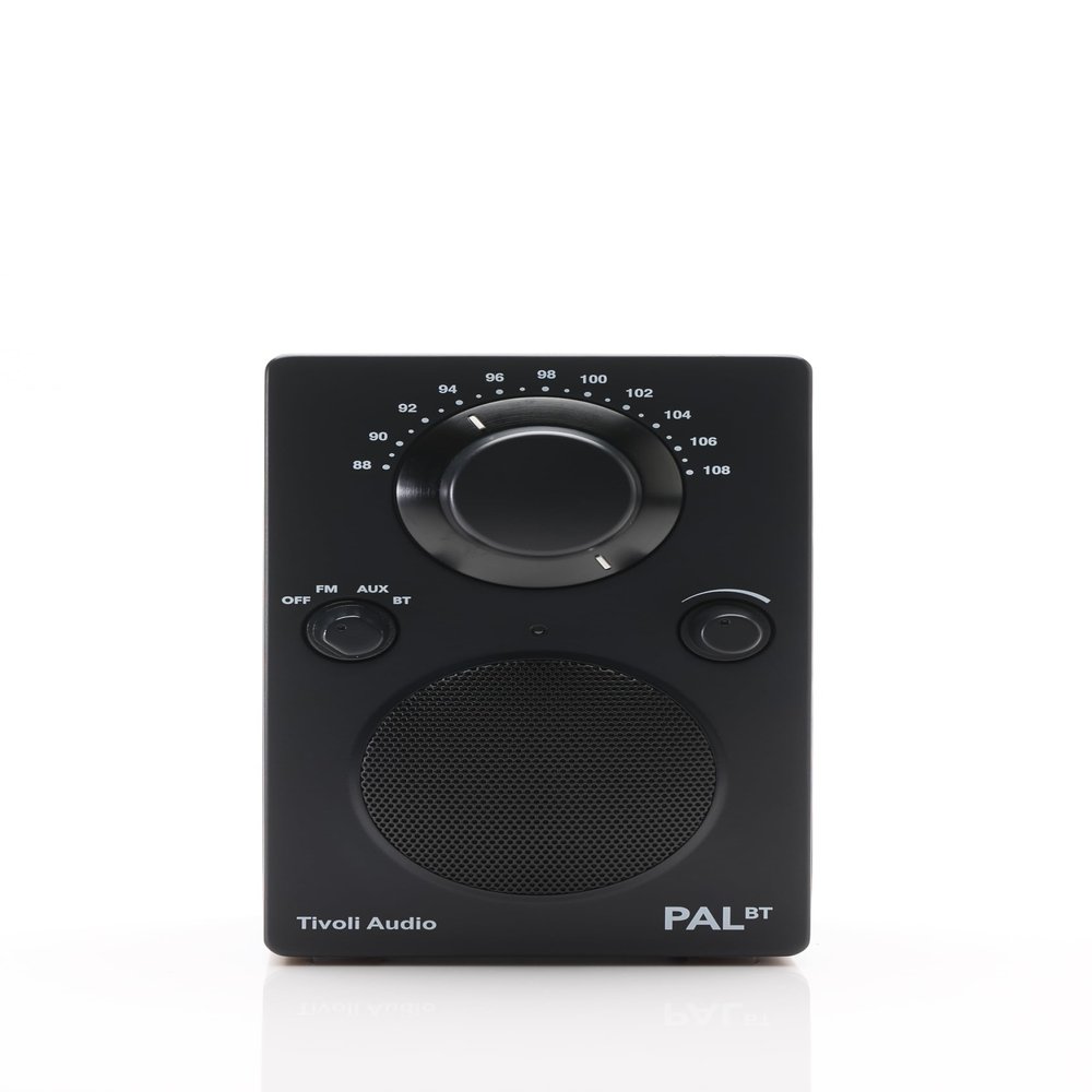 Tivoli Audio PAL BT (Gen 3) Portable Bluetooth FM Radio/USB-C / (Black)