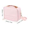 HERCHR Camera Shoulder Bag, Large Capacity Camera Storage Bag with Adjustable Strap Handle and Thickened Padding for CP910 1200 1300 DSLR (pink) view 2