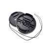 1piece 40.5-82mm AccessoriesCompatible For Sony 40.5mm 49mm 55mm 52mm 58mm 67mm 72mm 77mm 82 Mm SLR Camera Lens Center Pinch Snap-on Cap Cover Part(55mm) view 3
