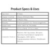 5V 3A 15W Power Supply with Screw Terminal & 5.5x2.5mm Plug, AC 100-240V to DC 5V Adapter for LED Strips, CCTV, 3D Printers, Raspberry Pi (5.5x2.1mm Compatible) view 2