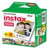 Fujifilm Instax Mini Link 2 Smartphone Printer Plus Instax Mini Films 20 Pack. Plus Stickers. Bonus All-Purpose Microfiber Cloth (Clay White) view 3