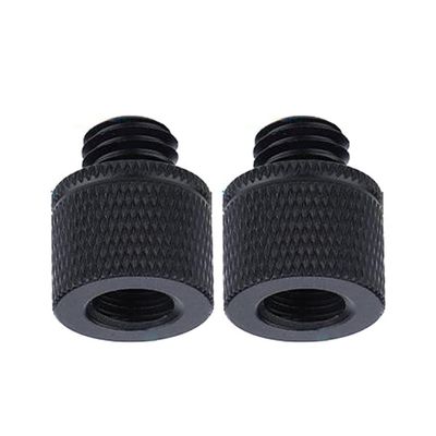 2X 3/8 to M8 M10 Camera Screw Tripod Base Connection Fixed Mount Conversion Photography Accessories DSLR Camera Conversion Photographic Equipment Accessories Base Connection Fixed Mount