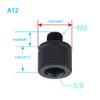 2X 3/8 to M8 M10 Camera Screw Tripod Base Connection Fixed Mount Conversion Photography Accessories DSLR Camera Conversion Photographic Equipment Accessories Base Connection Fixed Mount view 4