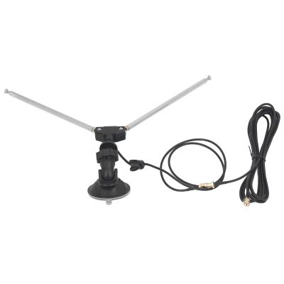 FTVOGUE Multipurpose Dipole Antenna Kit Portable Shortwave Radio Active Loop Antenna with 60cm RG174 Cable and SMA Male Connector