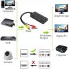 JINPIAOPIAO RCAs to HDTV Converters Adapters for HDTV Monitor Projectors with 720P/1080P Output Supports NTSC SECAMs DVDs Playe view 2