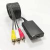 JINPIAOPIAO RCAs to HDTV Converters Adapters for HDTV Monitor Projectors with 720P/1080P Output Supports NTSC SECAMs DVDs Playe view 3