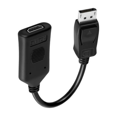 JINPIAOPIAO Active to HDTV Port 4K 60Hz Video Converter Cable Adapter Supports Multiple Monitor Setsup Plug and Play